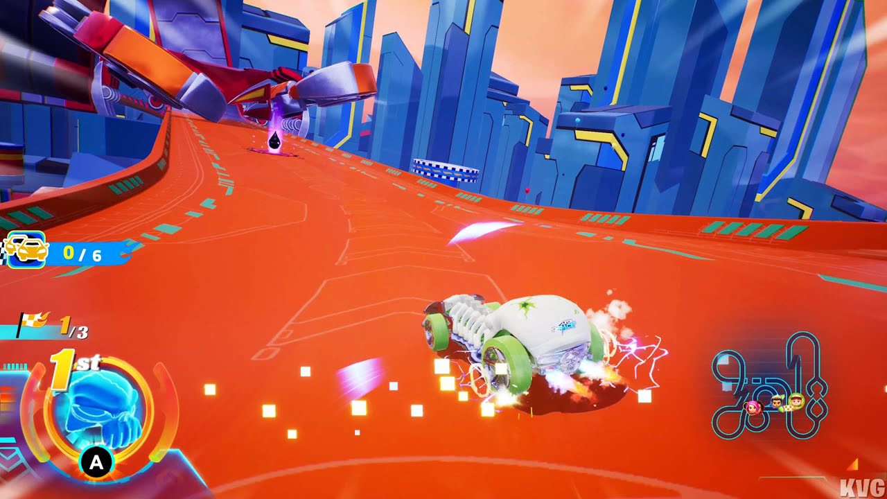 Hot Wheels Let's Race: Ultimate Speed ​​- Skull Crusher - Геймплей (ПК UHD) [4K60FPS]