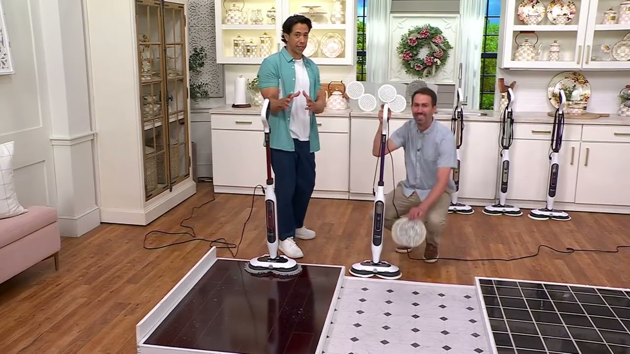 Shark Steam & Scrub Steam Mop with Steam Blaster Technology on QVC