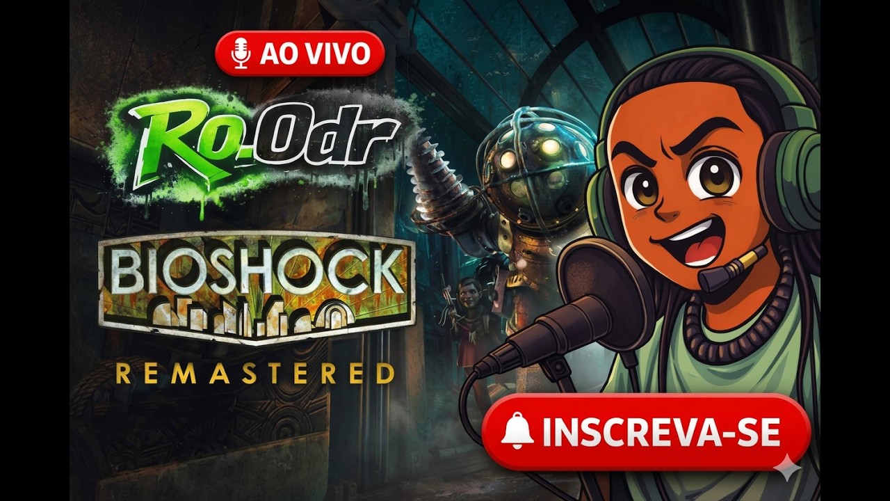 🔴 LIVE | BioShock no Nintendo Switch – Explorando Rapture ao Vivo! Gameplay (Part 2).