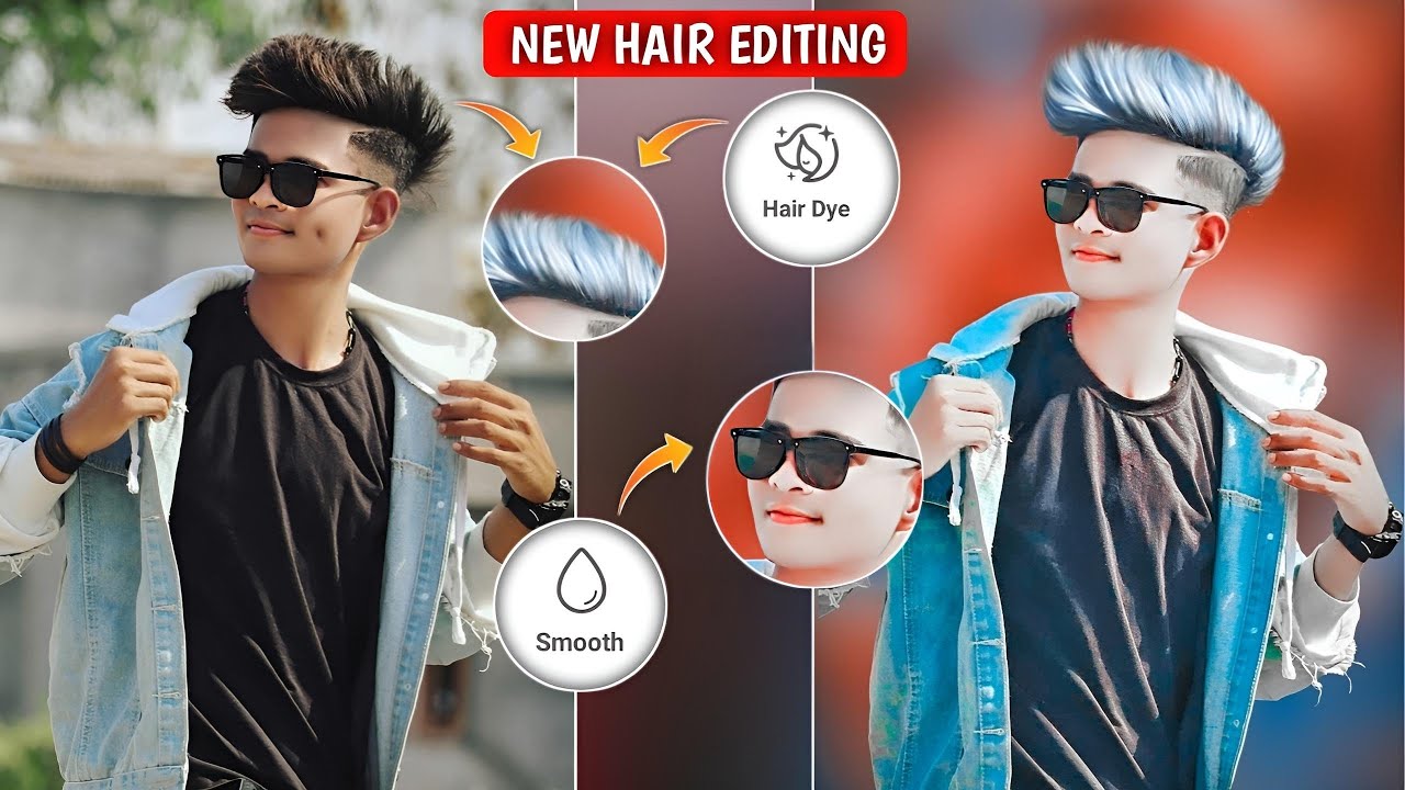 Autodesk hair editing step by step | Face Smooth editing + Hair Style | hair editing in autodesk