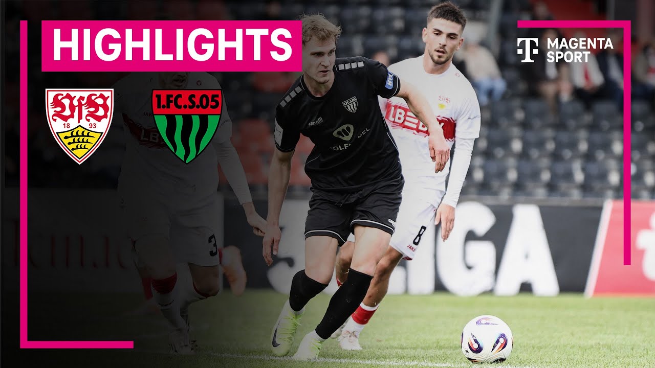 VfB Stuttgart II - FC Schweinfurt | Highlights 3. Liga | MAGENTA SPORT