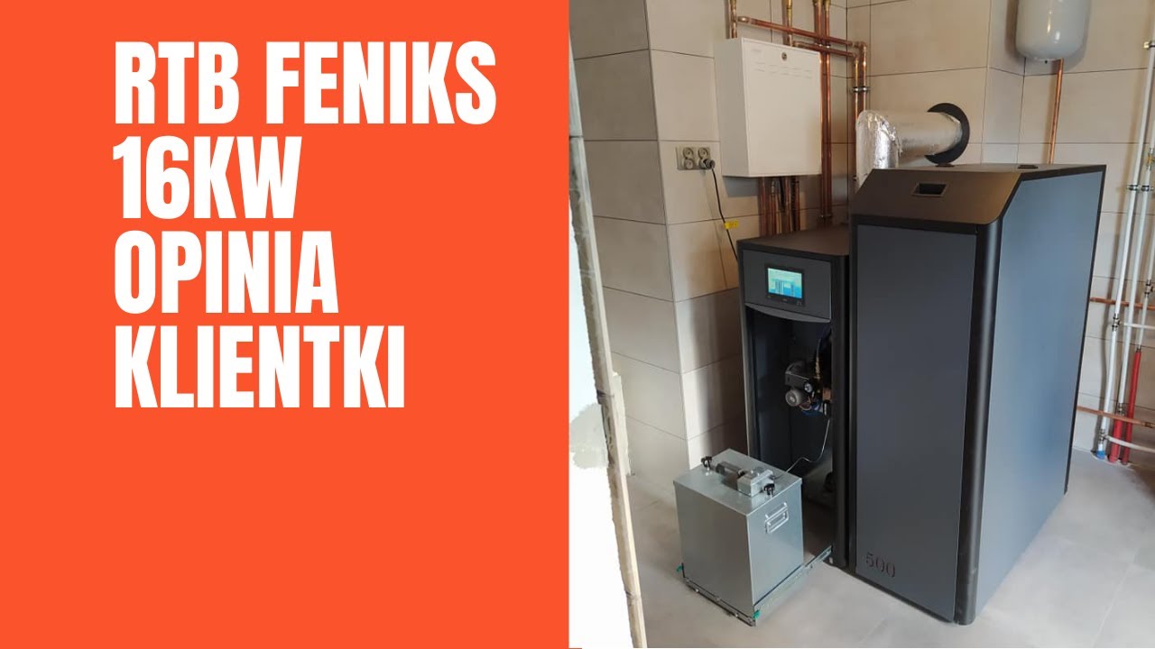 Kocioł piec  na pellet RTB Feniks 16kw opinia klientki