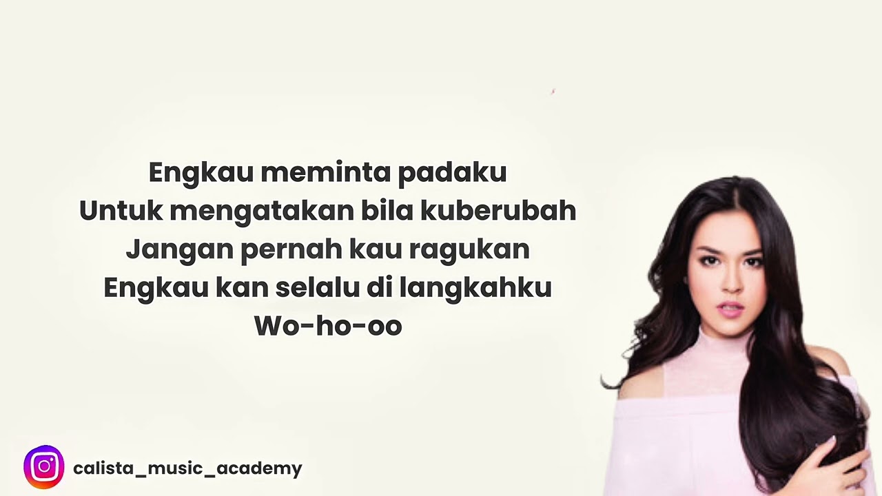 Raisa- Mantan Terindah KARAOKE LYRIC OFFICIAL
