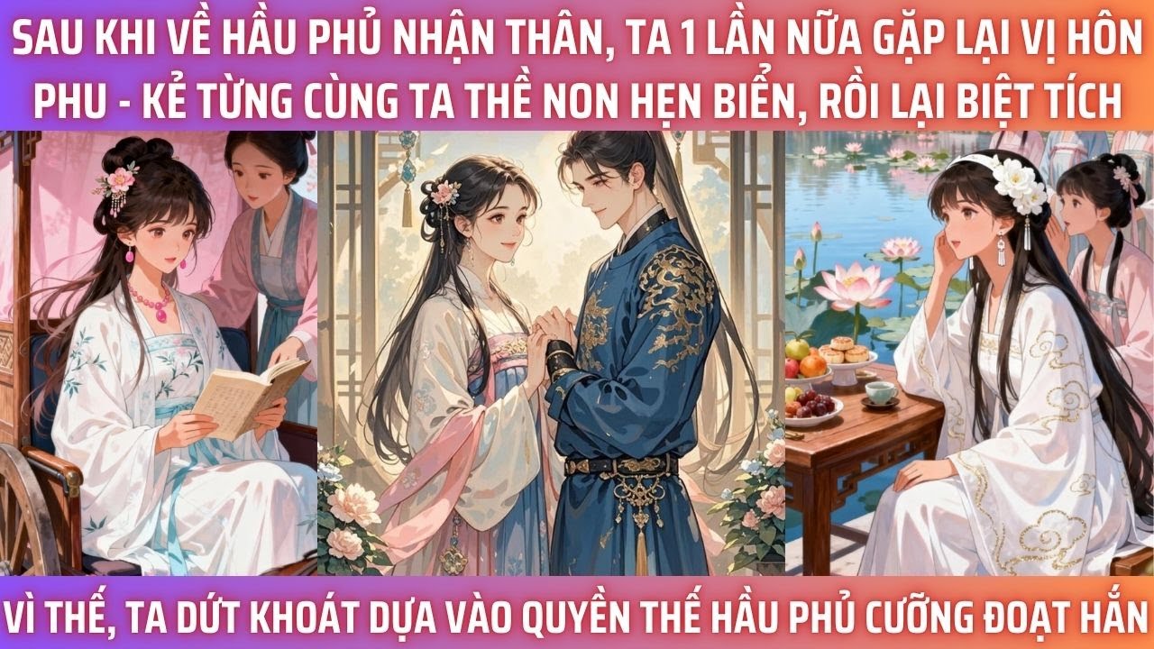 SAU KHI VỀ HẦU PHỦ NHẬN THÂN, TA 1 LẦN NỮA GẶP LẠI VỊ HÔN PHU - KẺ TỪNG CÙNG TA THỀ NON HẸN BIỂN