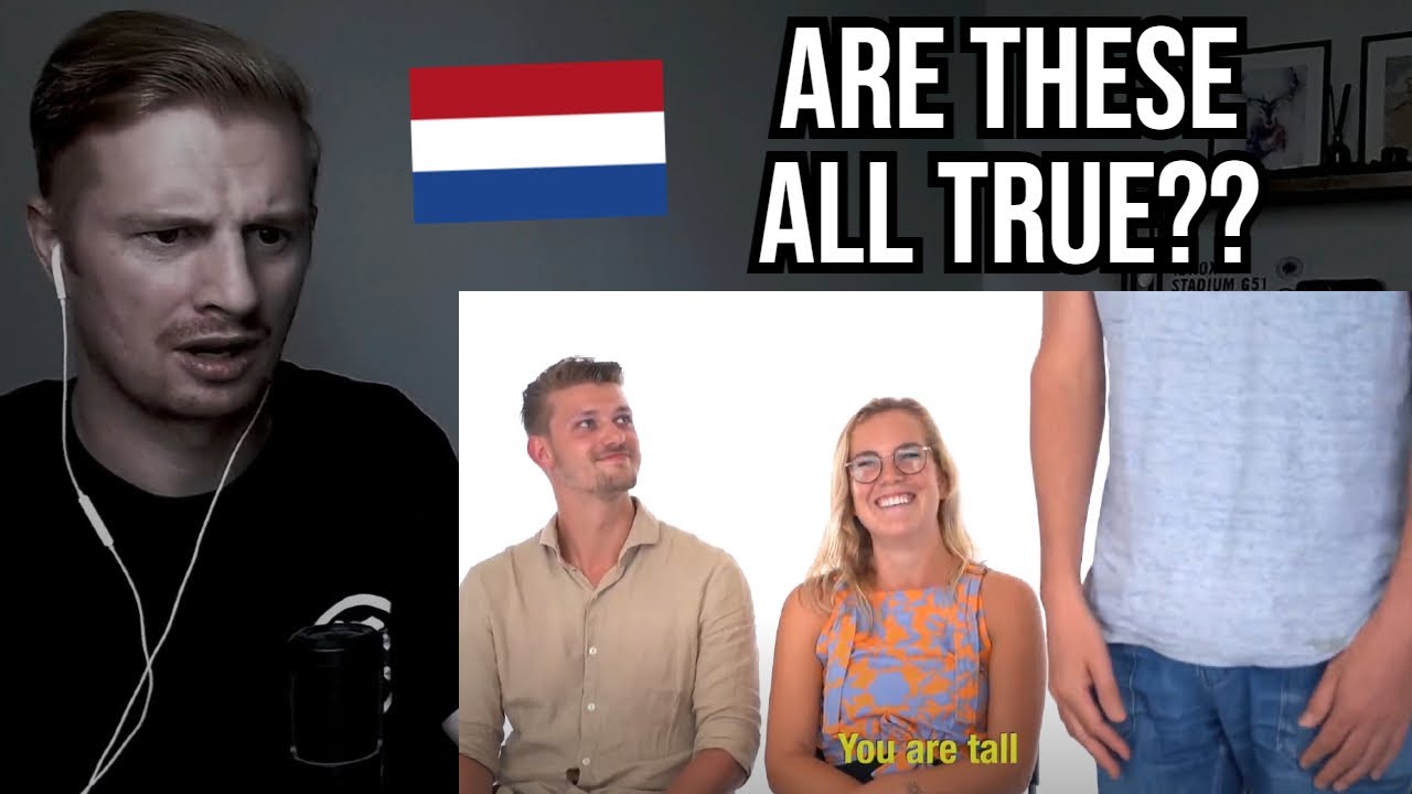 Reaction To TRUTH or MYTH - Dutch React to Stereotypes