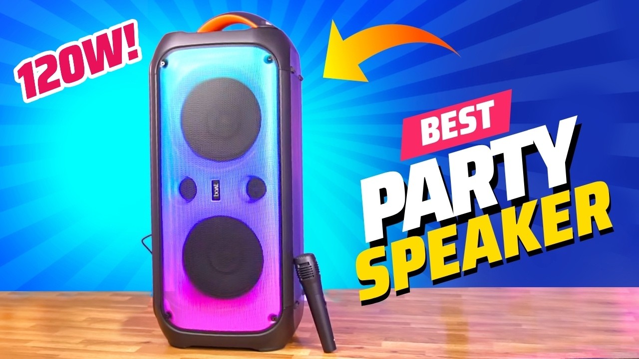 The BEST Party Speaker Under ₹10000 ⚡ boAt Party Pal 300 Review!!