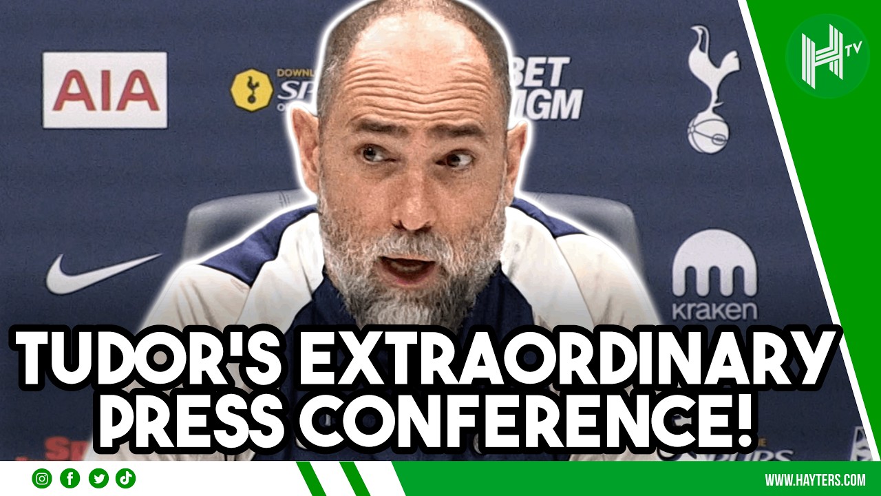 BLACK MAGIC & BULLS***! Tudor's EXTRAORDINARY press conference