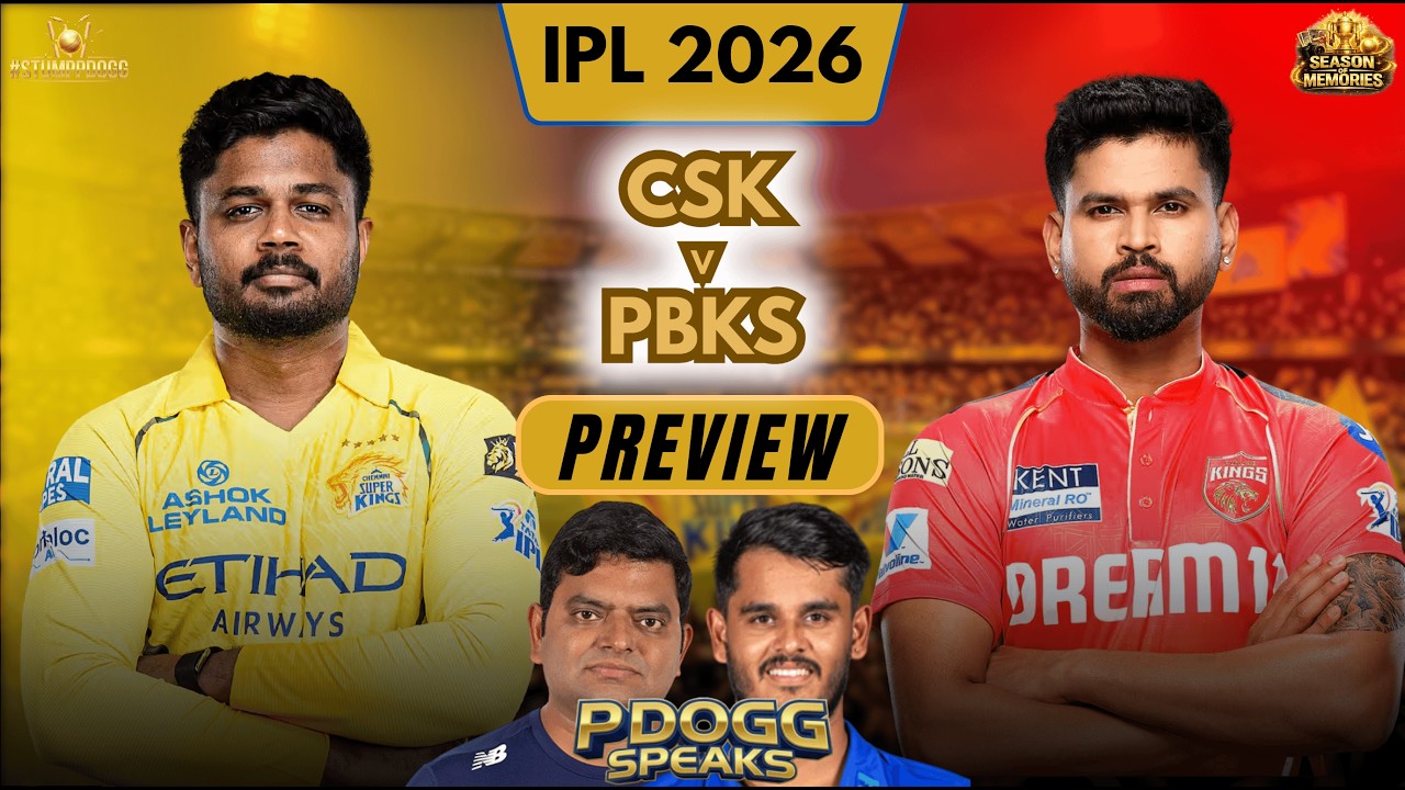 CHEPAUK RETURNS! | CSK vs PBKS Match 7 Preview: Can Ruturaj & Samson Bounce Back? | Pdoggspeaks
