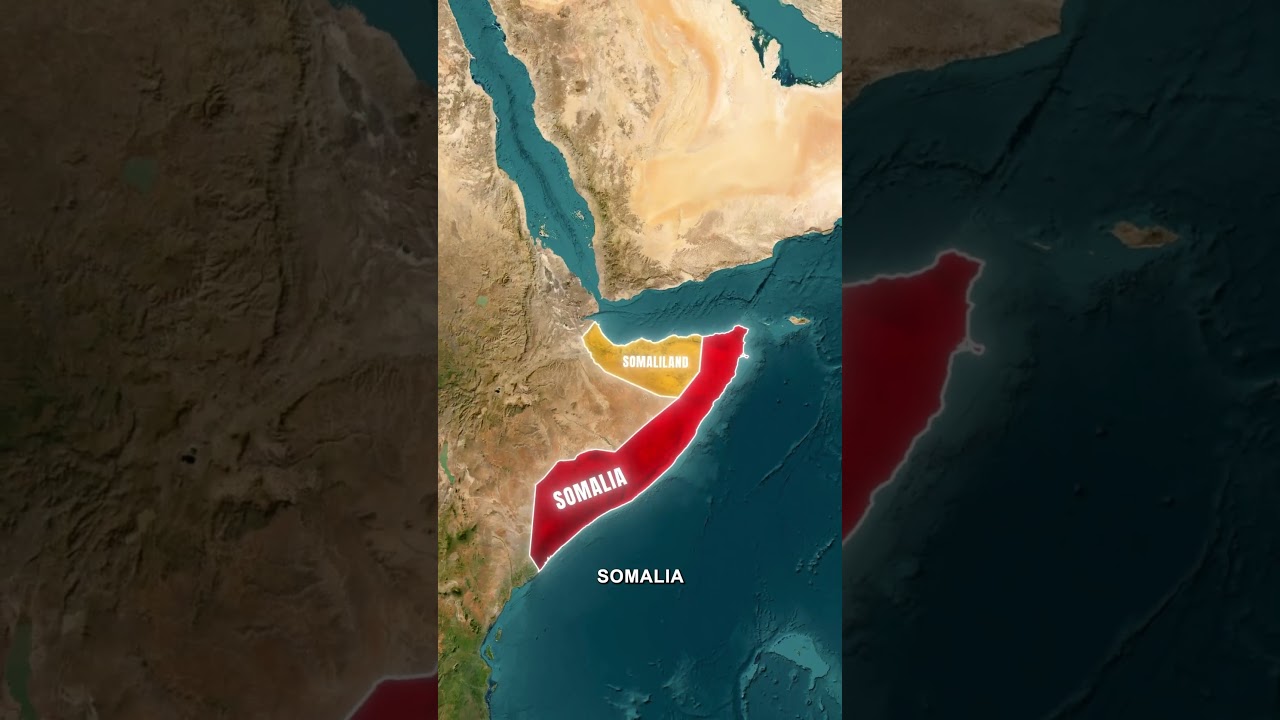 The Separation of Somalia and Somaliland #geofacts #somalia #usa