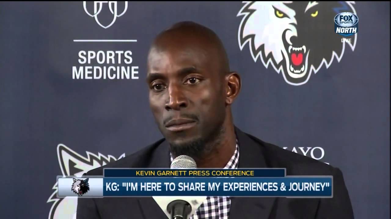 Kevin Garnett Timberwolves Introductory Press Conference | 2.24.15