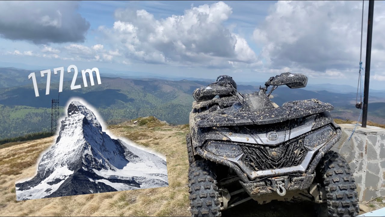 Extreme ATV Climb🔥 Mountaintop 1772m Buzau, Romania 🇷🇴