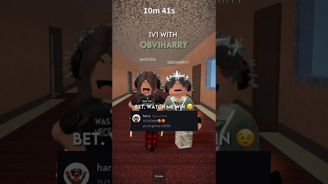 1V1 with HARRY (wait till the END 🤫)&hellip; #mm2 #roblox #robloxshort #murdermystery2
