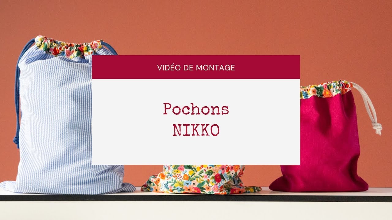 [ TUTORIEL ] Coudre des pochons - patron Nikko