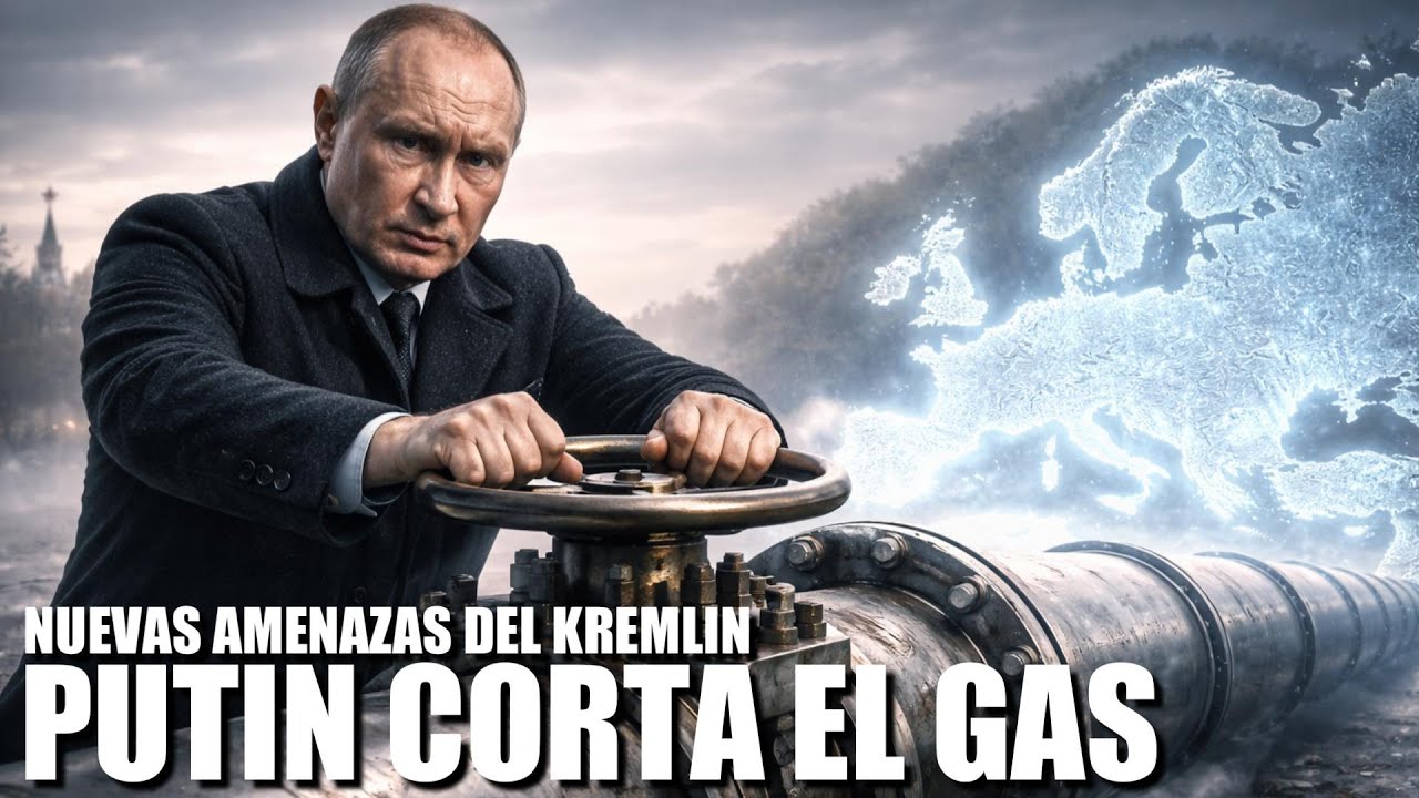 NUEVAS AMENAZAS DEL KREMLIN: PUTIN CORTA EL GAS