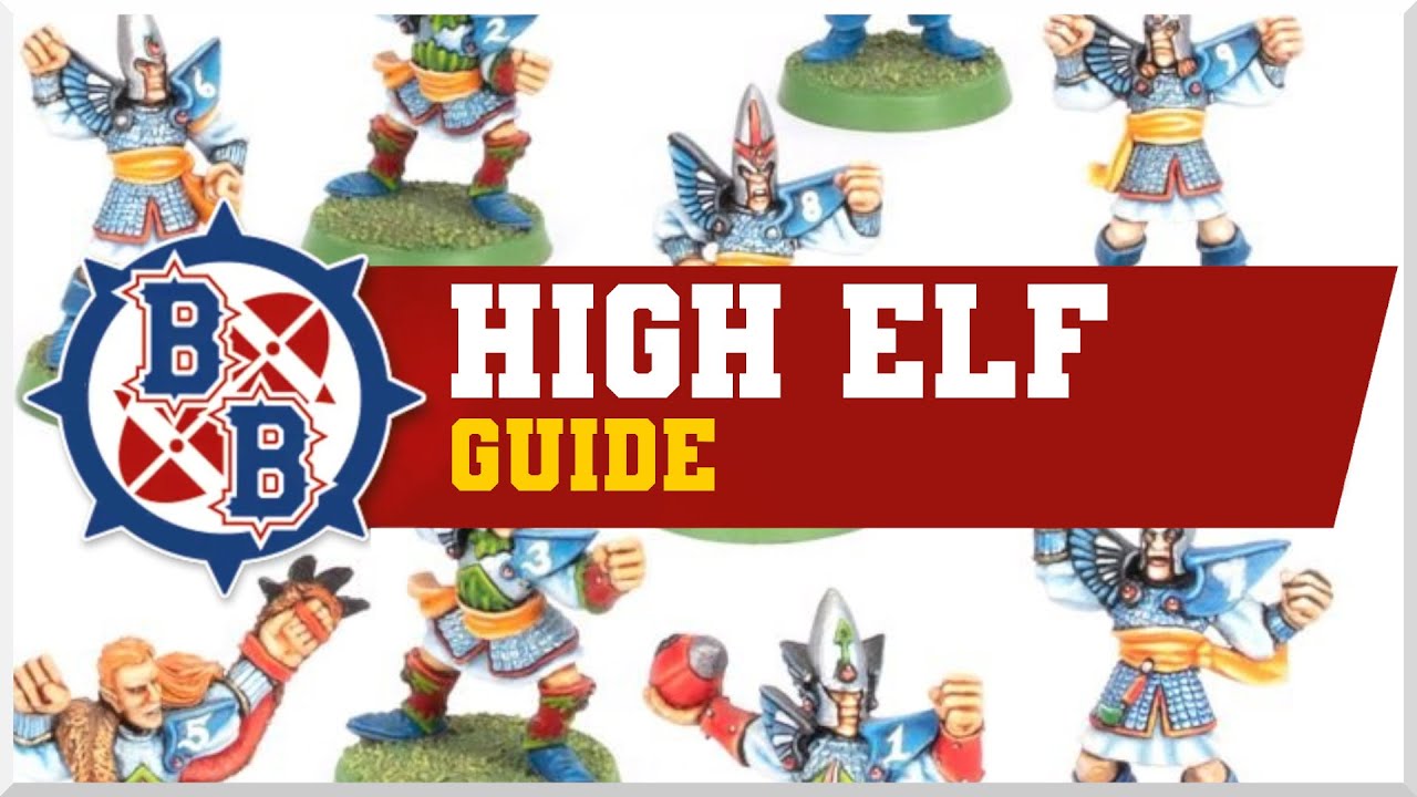 НОВЫЙ путеводитель по высшим эльфам! Warhammer Blood Bowl '25 (3-й сезон)