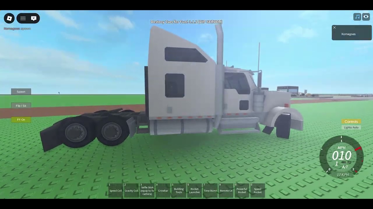 roadspikes in dcff that work (theres now a desc for info)