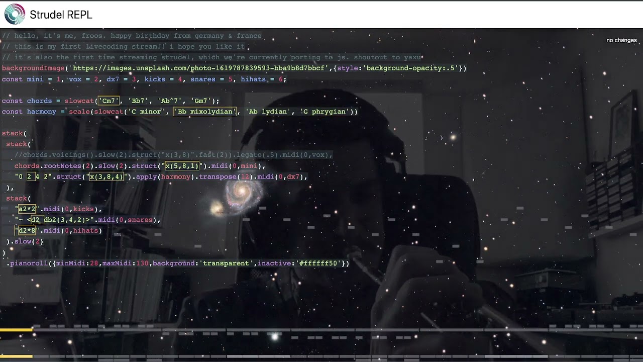 Algorave 10th Birthday March 2022 - froos - 2022-03-20 14:10