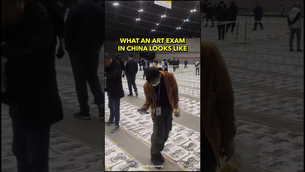 What An Art Exam Looks Like In China