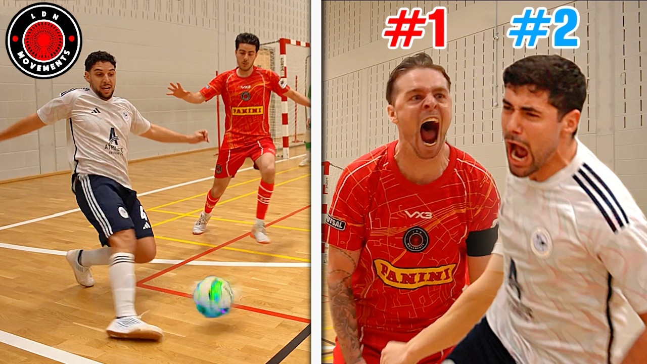I Played in a PRO FUTSAL MATCH vs BEST Team In London! (1st vs 2nd)