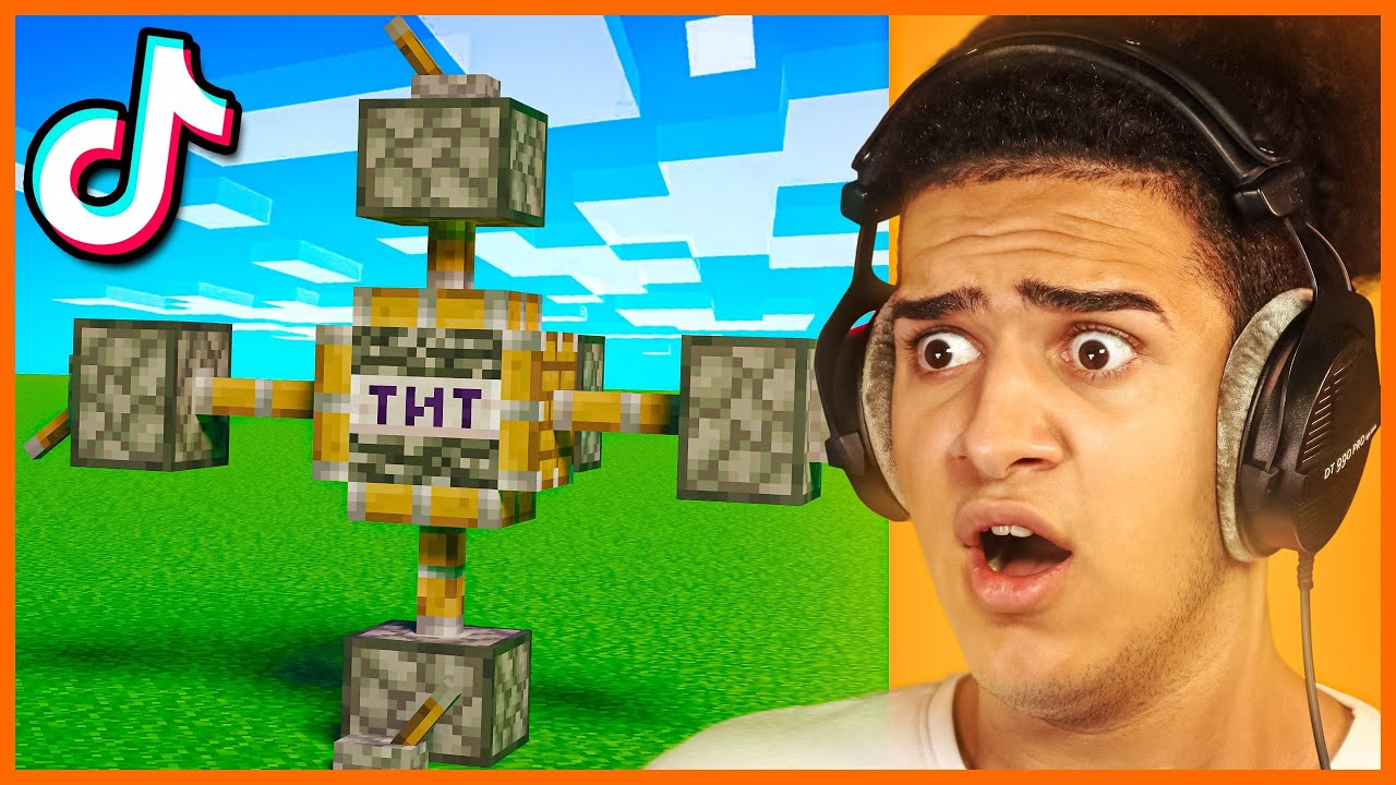 10 تیک تاک های ماینکرفت رو امتحان کردیم | We Tested Minecraft Tiktoks #10