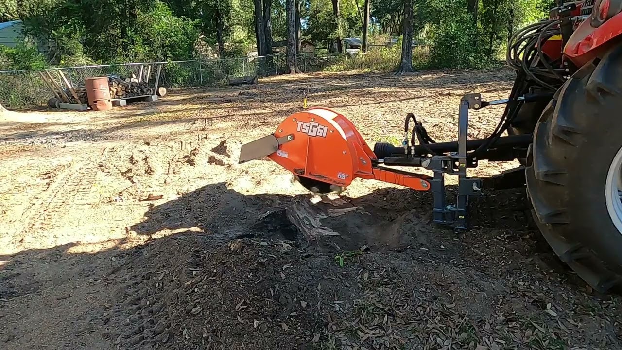 Mech Maxx TSG61 stump grinder.