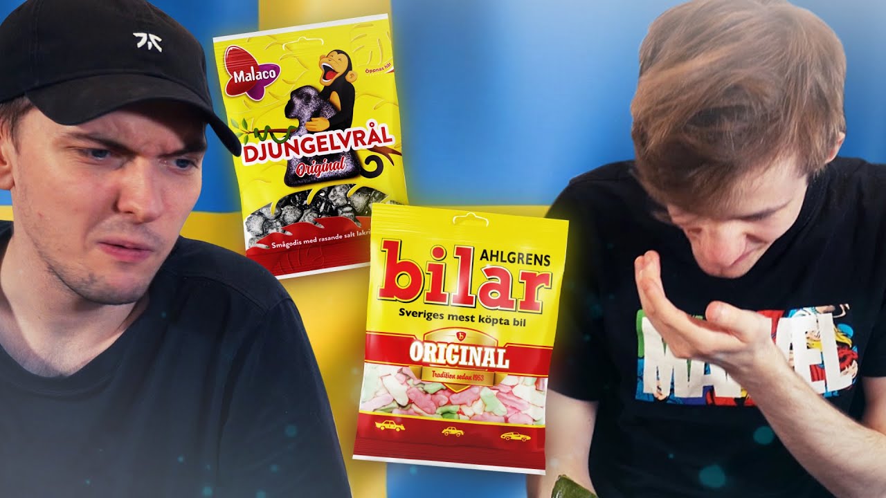 Fnatic Nemesis & Selfmade try SWEDISH CANDY for the first time!
