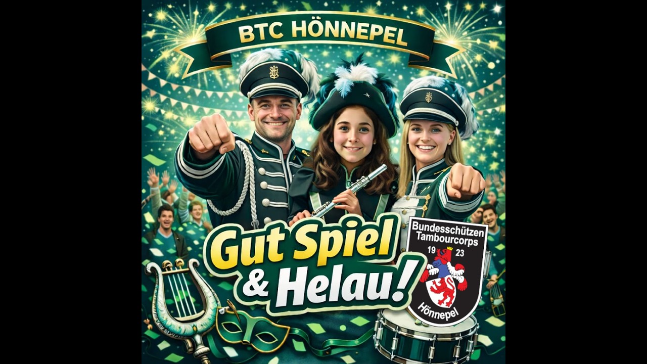 Gut Spiel & Helau! der Karnevals-Hit vom BTC Hönnepel 1923