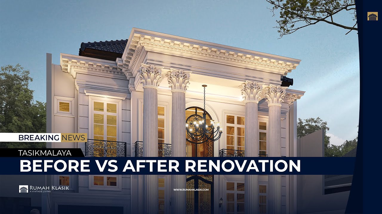 RUMAH KLASIK NEWS. RENOVASI SUPER MEWAH, HASILNYA BIKIN TAKJUB!