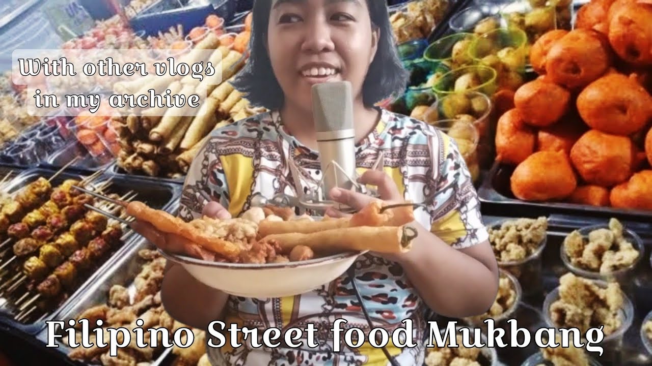 Filipino Street Food Mukbang (with vlogs that are stuck in my archive)