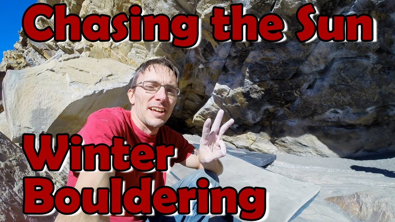 Winter Bouldering - Morrison, Colorado - Steep & Sequence Specific