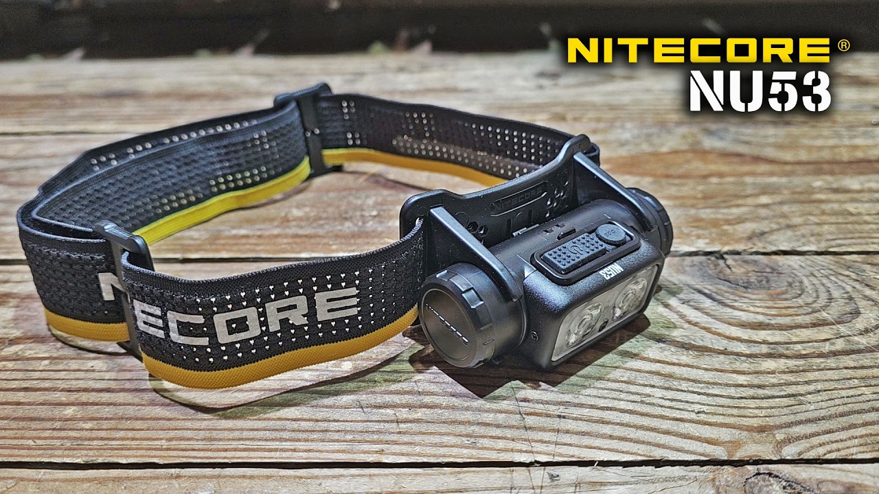 Мощный налобный фонарь Nitecore NU53@CorcoranALHeadlamp/NiteLab