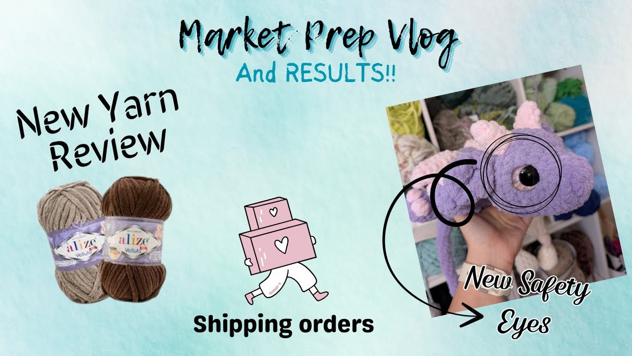 Mesquite Farm Fest Market Prep and Results Vlog | New Yarn Review