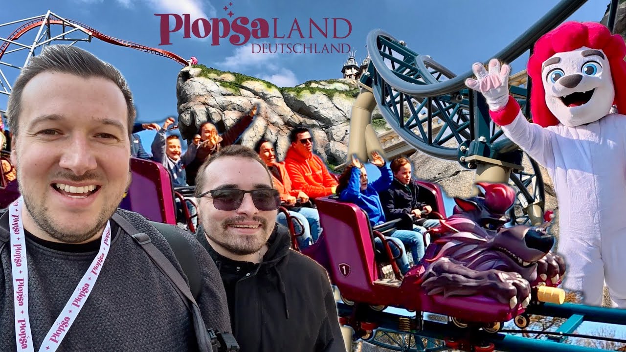 Die NEUE ACHTERBAHN 2026 im PLOPSALAND DEUTSCHLAND- Er&ouml;ffnung von 100% Wolf !