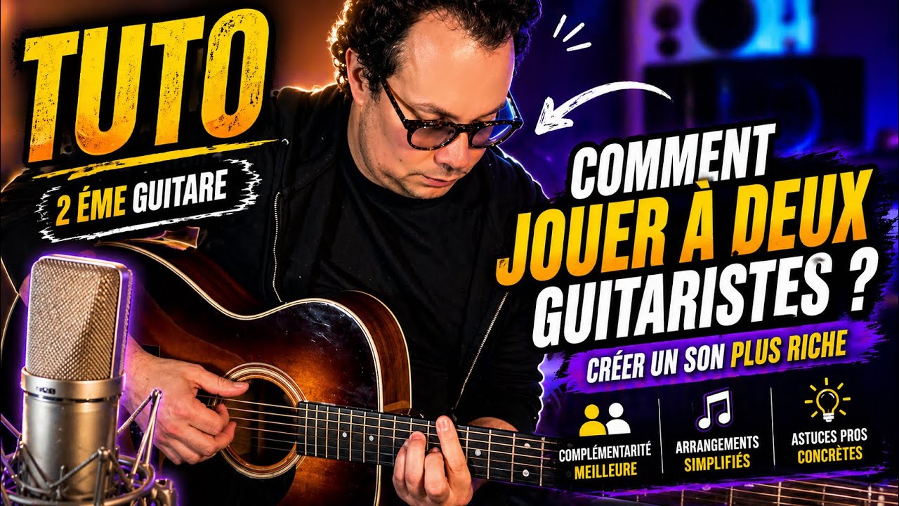 Comment JOUER à DEUX GUITARES ?