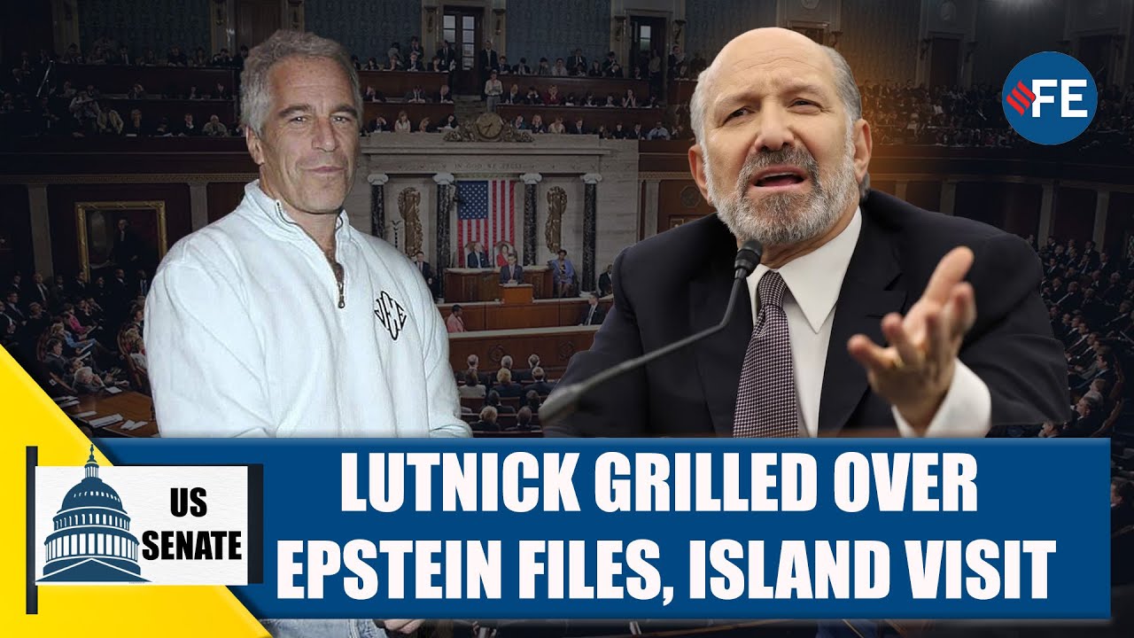 WATCH: Lutnick Admits Epstein Island Visit, Denies Wrongdoing