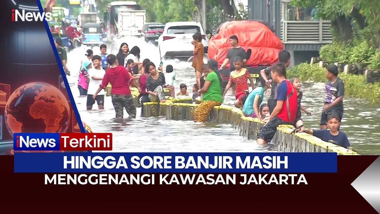 🔴Hingga Sore Sejumlah Titik di Jakarta Masih Tergenang Banjir | iNews Terkini (18/01)