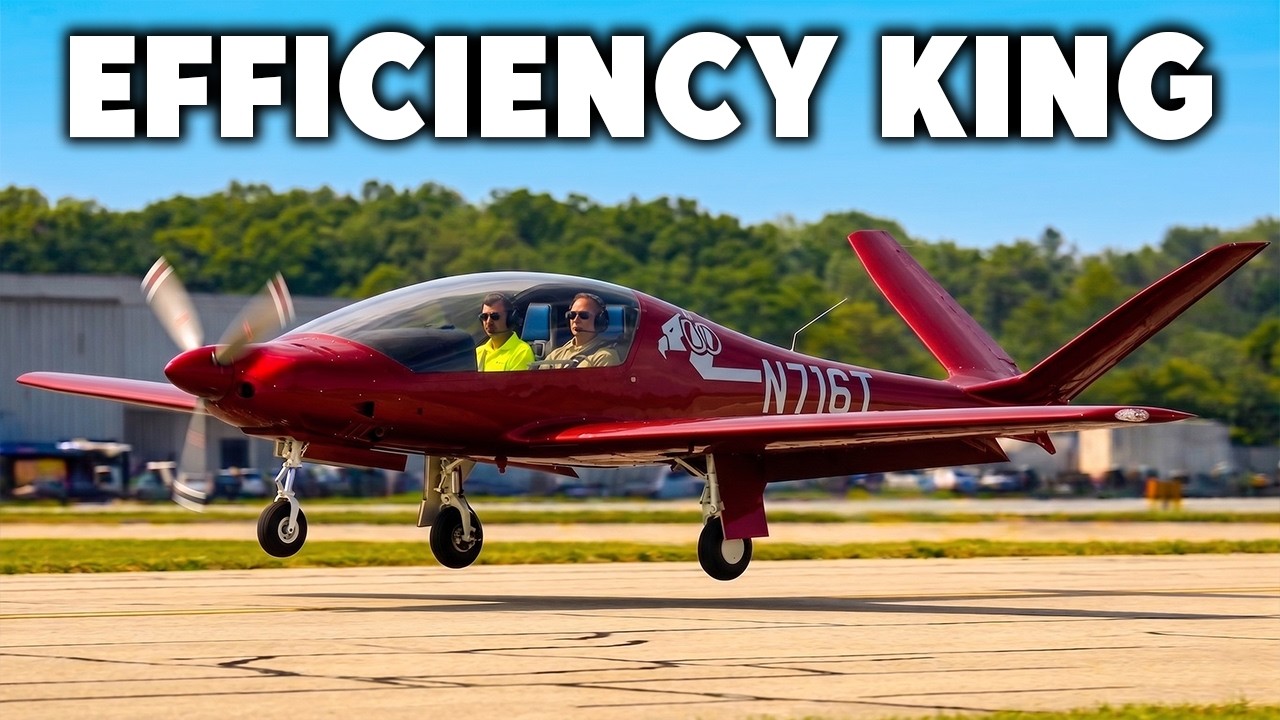 Inside The Most EFFICIENT Single Engine PISTON Plane Ever Built