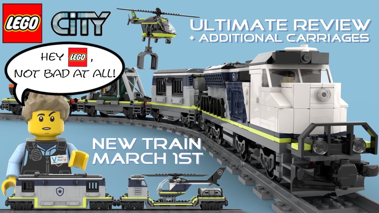 LEGO® - Detailed review - Prison Train Heist