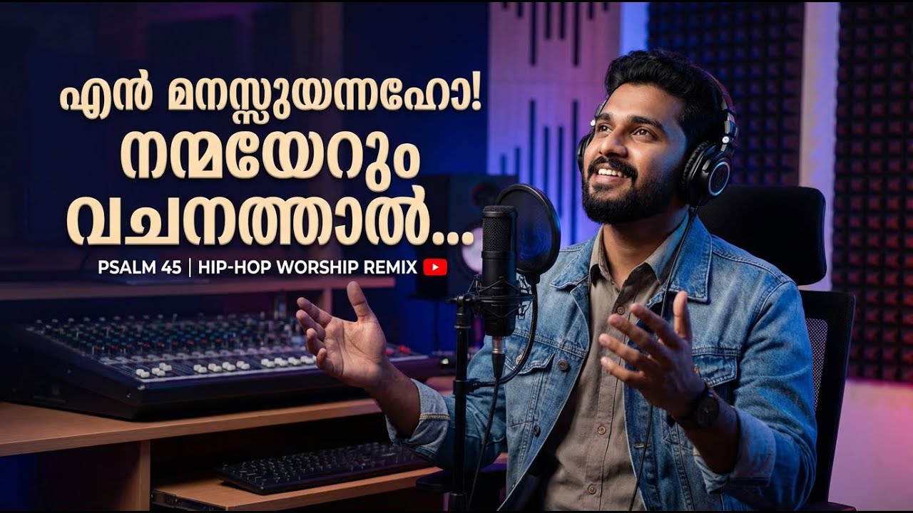 എന്മനസ്സുയരുന്നഹോ! നന്മയേറും വചനത്താൽ – Based on Psalms സങ്കീർത്തനങ്ങൾ 45 | Malayalam Christian Song