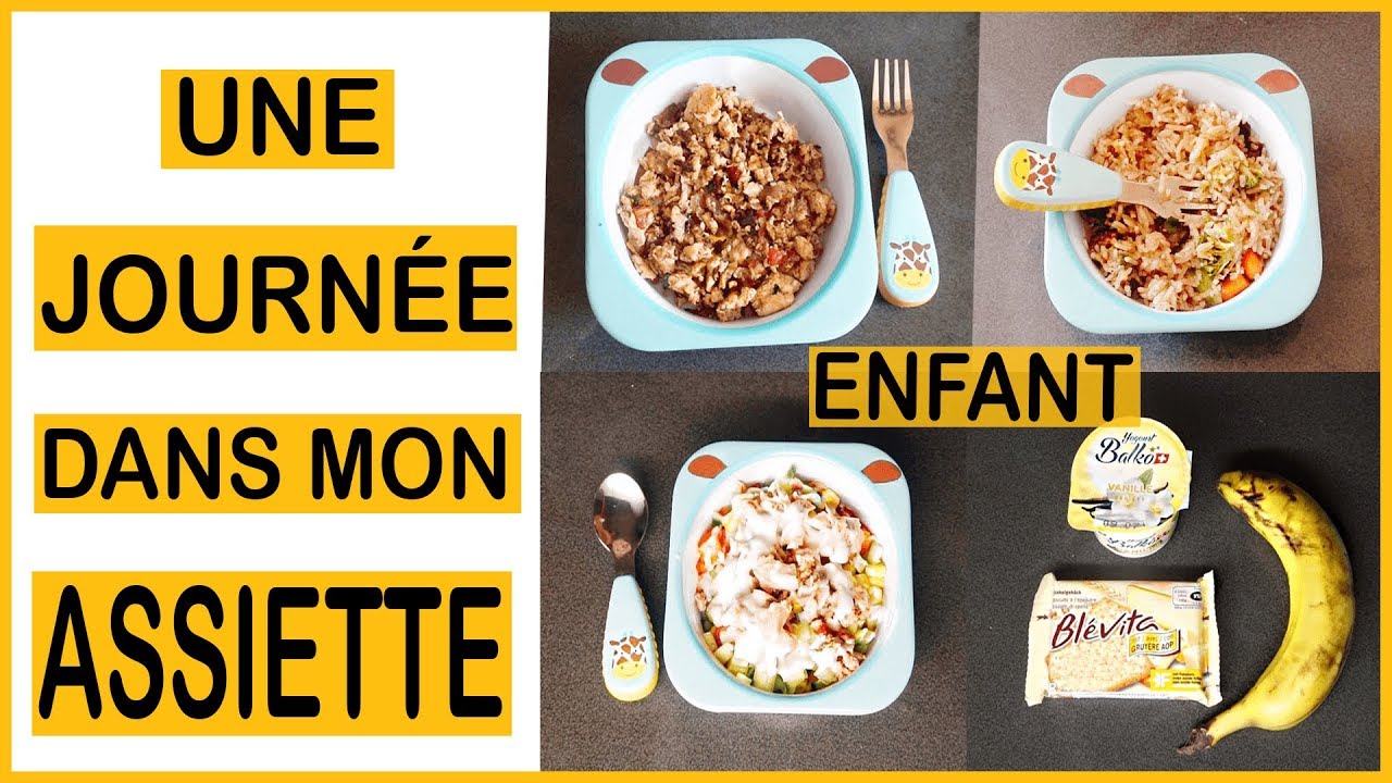 Routine Repas d'un Enfant de 3 ans | Une Journée dans l'Assiette de mon Enfant | Linda Barry