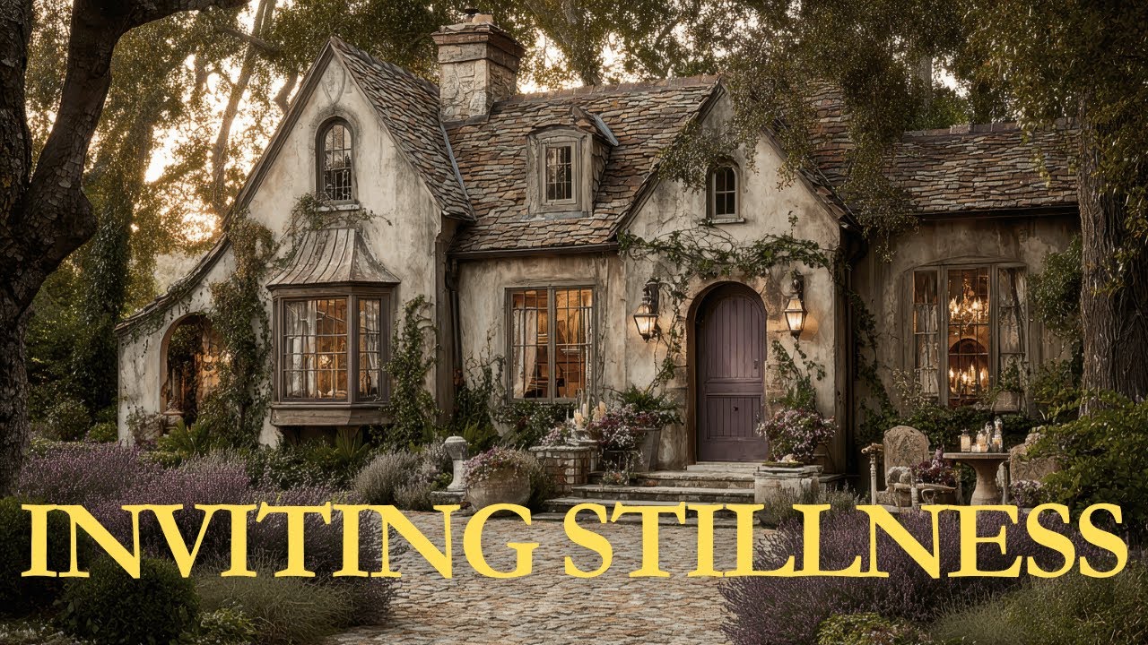 Romantic Old-World Grandmacore in Ivory & Rosewood | A Cozy Vintage Cottage with a Quiet Soul