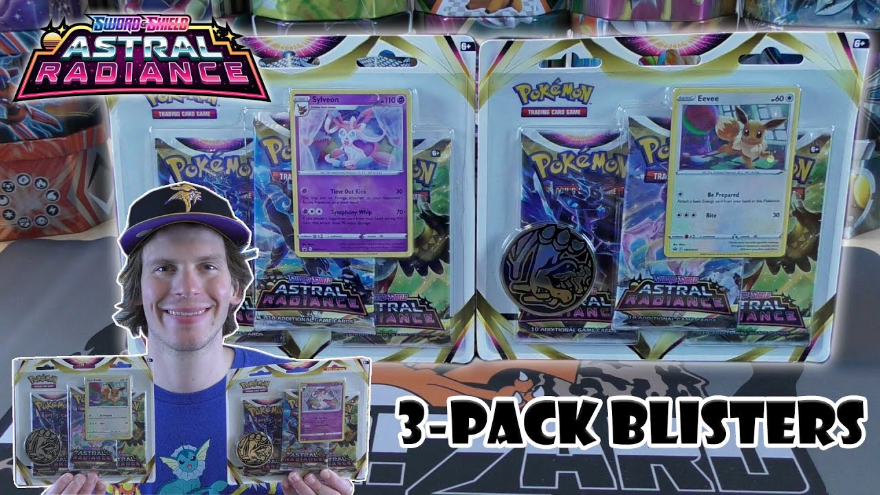 Astral Radiance 3 Pack Blister Opening