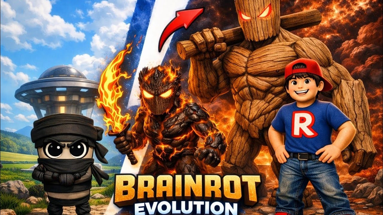 Roblox Brainrot evolution part 4 