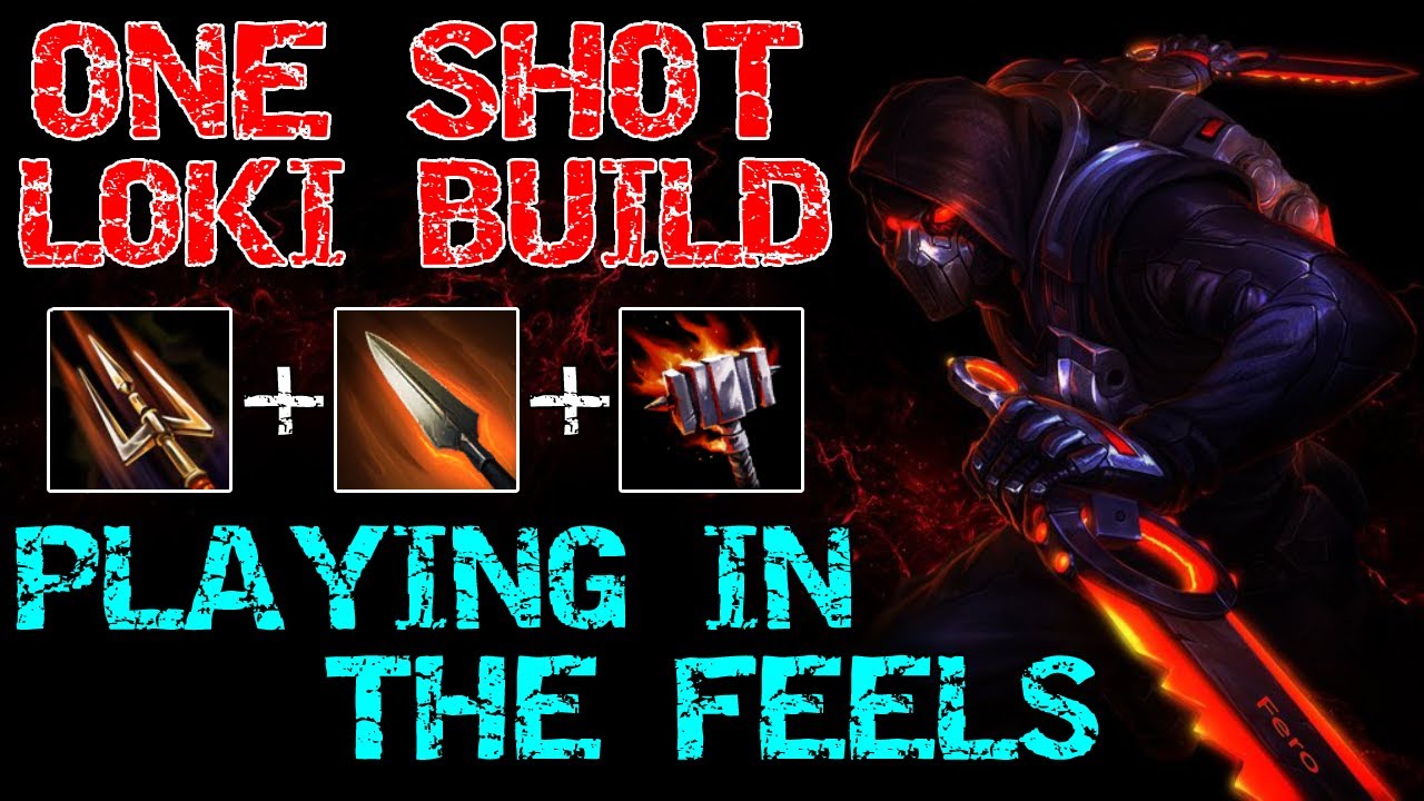 FULL POWER ONE SHOT LOKI BUILD!! Loki Jungle Gameplay | Smite Conquest