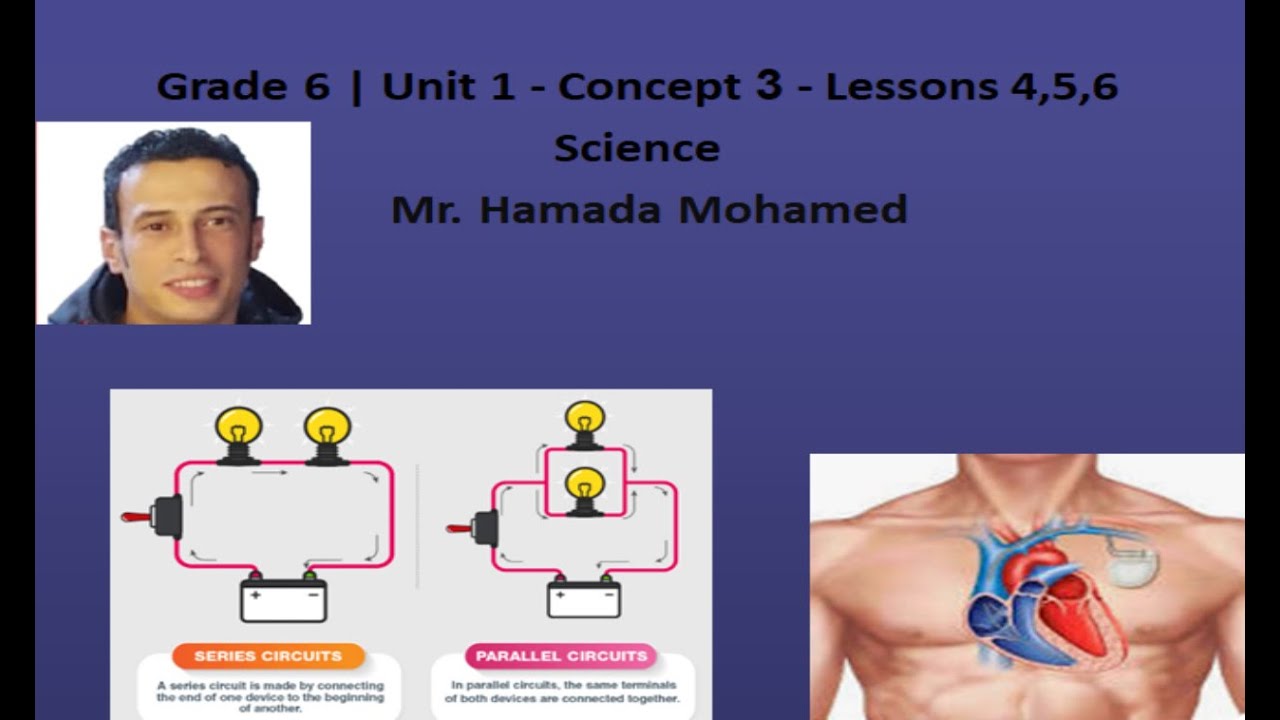 Grade 6 | Unit 1 - Concept 3 - Lessons 4,5,6 Science  Mr. Hamada Mohamed
