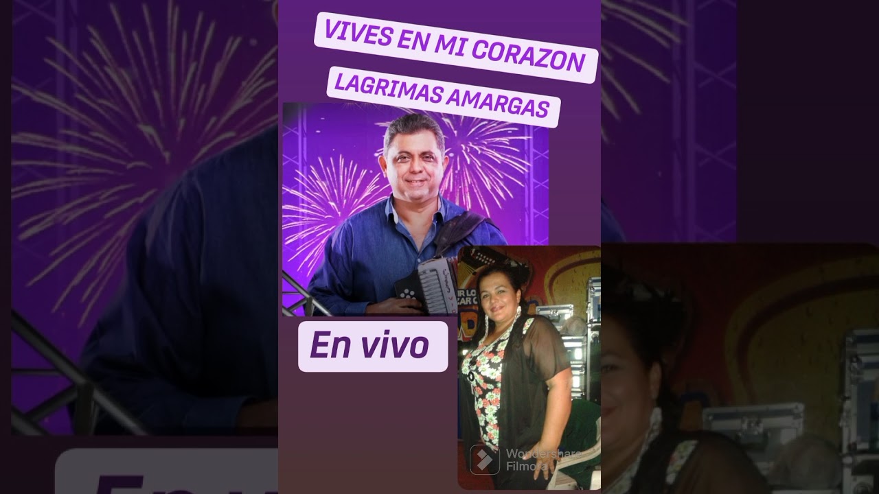 VICTOR BERNAL EN VIVO - MOSAICO VIVES EN MI CORAZÓN Y LAGRIMAS AMARGAS