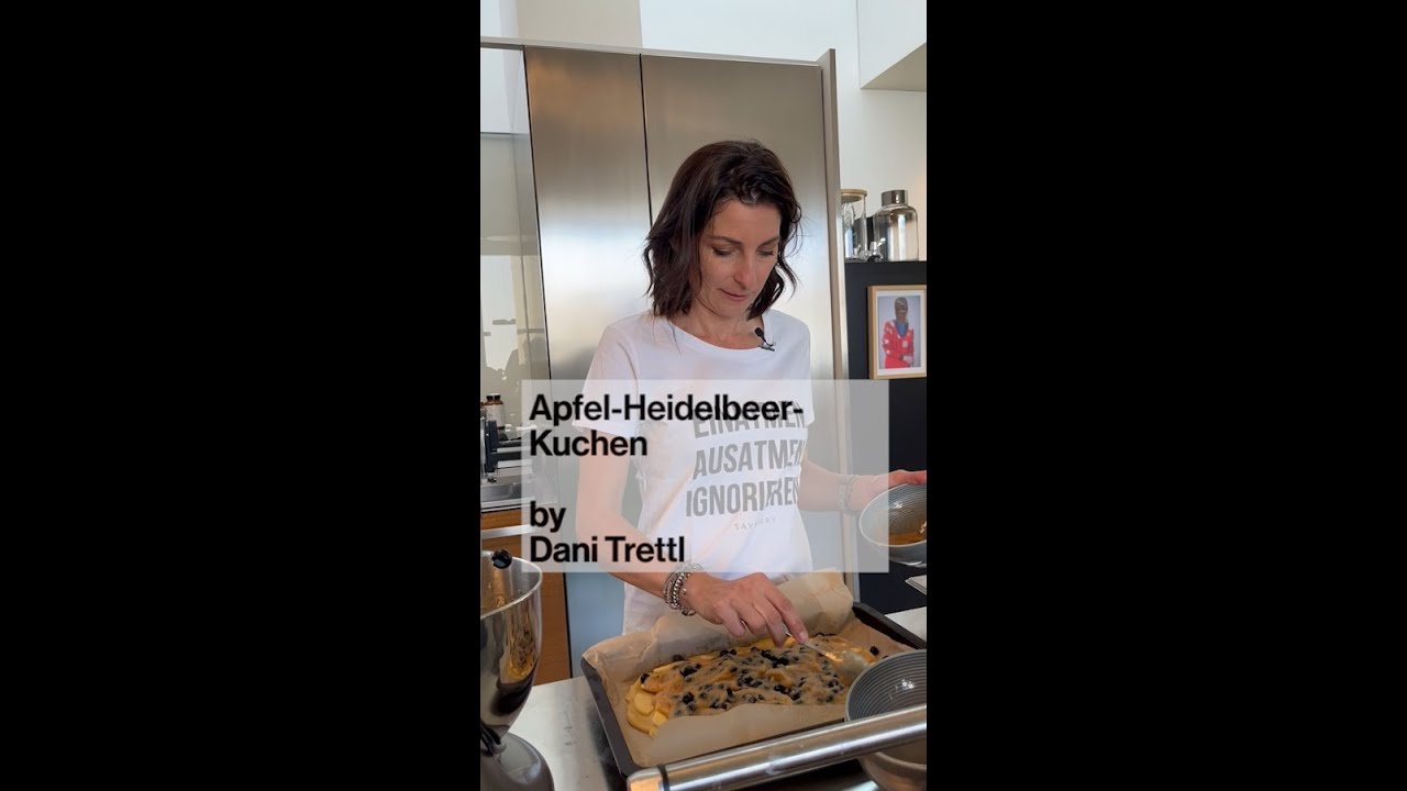 #teamtrettlkocht Apfel Heidelbeer-Kuchen