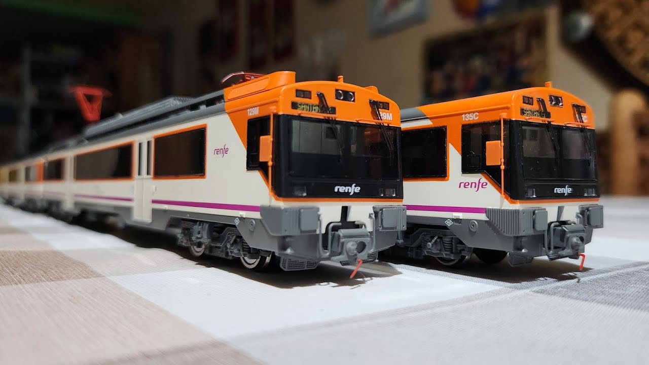 Electrotren Renfe 470 Media Distancia HO scale train unboxing (E3609) 4K