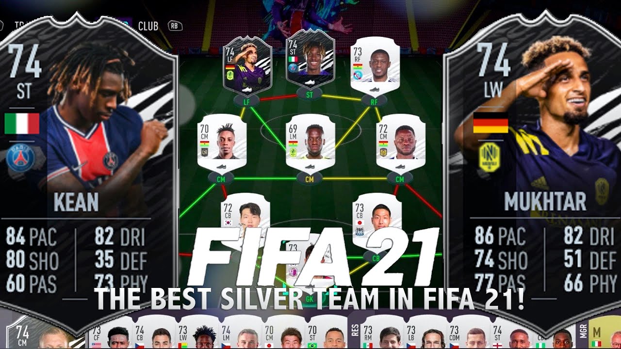 ЛУЧШАЯ СЕРЕБРЯНАЯ КОМАНДА В FIFA 21!! БЕЗУМИЕ СЕРЕБРЯНЫХ ЗВЕЗД!! СБОРКА СОСТАВА ЗА 15К В FIFA 21!