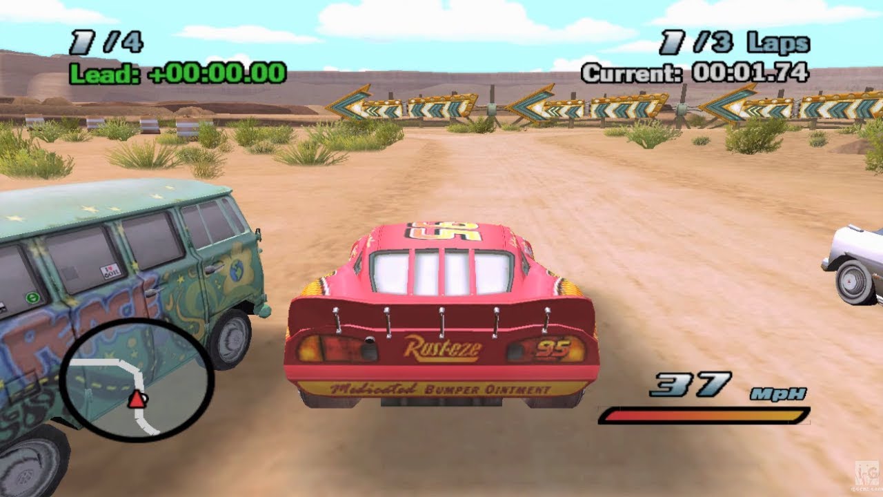Cars GameCube Gameplay HD